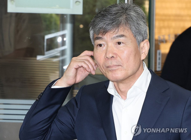 이종호 전 블랙펄인베스트 대표, 법원 출석