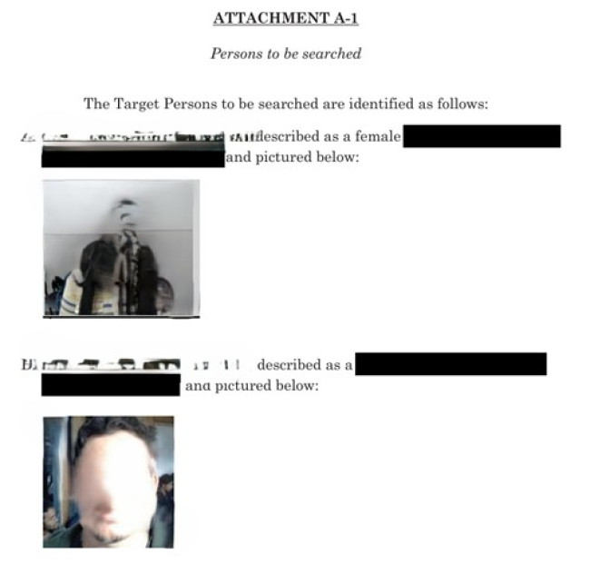 남미계 4명의 이름만 적힌 ICE 체포영장