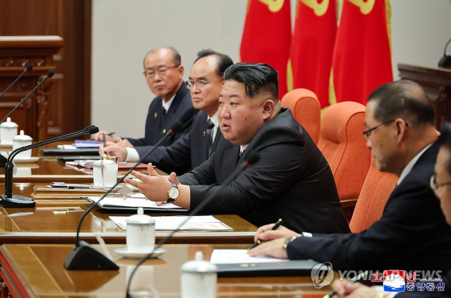 북한, 당 전원회의 종료…김정은 