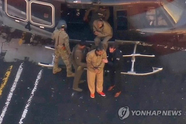 Former Venezuelan President Nicolás Maduro transported to the U.S.