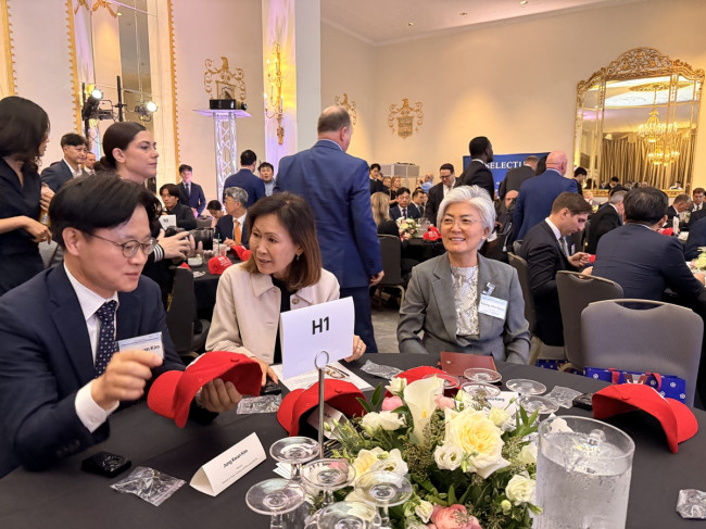 Ambassador Michelle Steel and Ambassador Kang Kyung-wha 