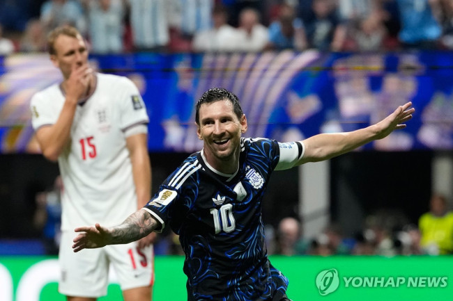 Argentina's Messi reaching the final