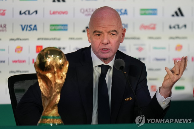 FIFA President Gianni Infantino